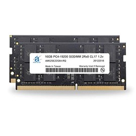 Adamanta 32GB (2x16GB) Compatible for MSI GV62 8RC Laptop DDR4 2400MHz PC4-19200 SODIMM 2Rx8 CL17 1.2v Notebook Memory Module Upgrade RAM