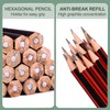 M&G Wooden Hexagonal Pencils, 10 Pcs 2B Pencils Graphite Round