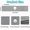 Kitchen Sink Splash Guard,Faucet Mat for Kitchen Sink,Long Diatomite Fast