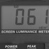 SM208 Screen Brightness Meter Portable Luminance Meter with Mini Light