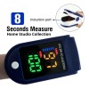 Finger Tip Pulse Oximeter LED Blood Glucose Meter For Hospital
