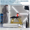 Tandefio Roll up Garage Door Insulation Kit for Cooling Metal