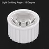 PATIKIL 20mm LED Lens 15 Degree with Plastic Holder 20