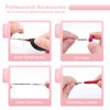 Hobekoee Short Interchangeable Knitting Needles Set