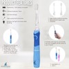 ToiletTree Products Poseidon Children's Sonic Toothbrush with LED Lights, Blue