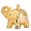Elephant Shaped Incense Burner Aromatherapy Ornament for Living Room Entryway