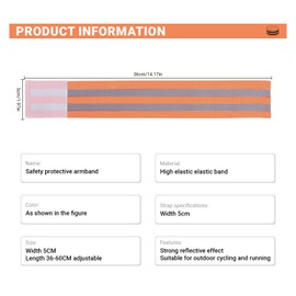 YMWALK 4PCS Hi Vis Reflective Armbands Reflective Strips,High Visibility Safety Reflective Running Gear,Reflective Wristbands for Jogging Running Walking Cycling Outdoor for Adults Children