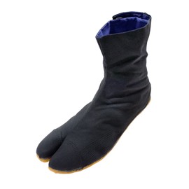 Jog Tabi Socks, 7-Piece Kohaze Underground Tabi, Festival Tabi Socks, Pressure Absorbing Sponge, 9.4 inches (24 cm), Black)