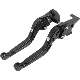 CHIFUN Brake Lever and Clutch Lever Set Replacement for Suzuki GSX8S GSX-8S GSX 8S 2024 2025 Aluminum Motorcycle Handlebar Lever Foldable Length Adjustable (Black)