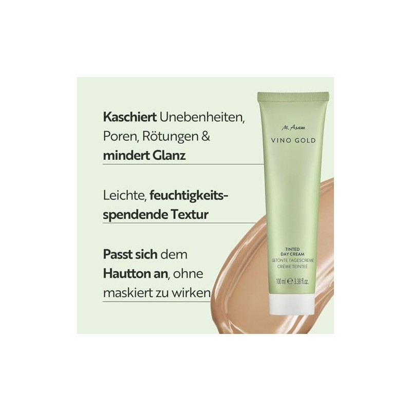 M. Asam Vino Gold Tinted Day Cream (100 ml) |