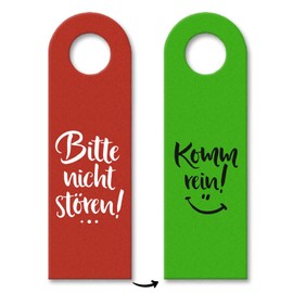 trendaffe - Do not disturb or come in door hanger with faces office work business office door