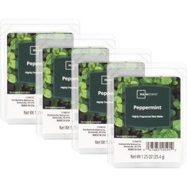 Mainstays Scented Wax Cubes 1.25oz 4-Pack (Peppermint)