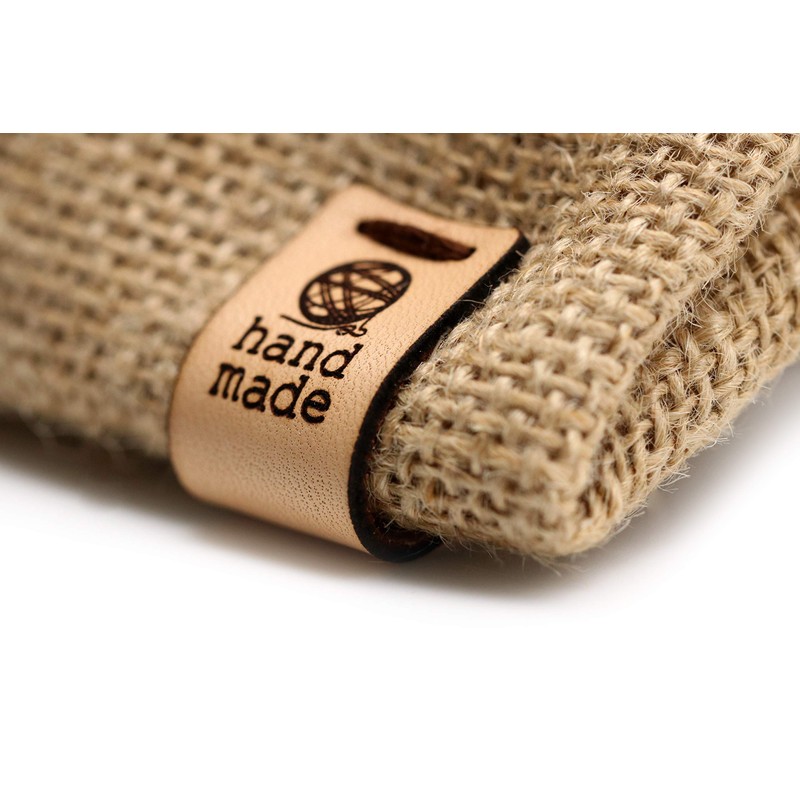 Handmade Leather Labels Model D - (Pack of 30 -