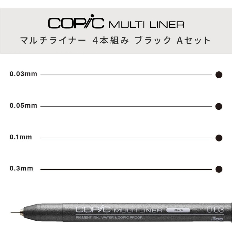 Copic Too / Copic Ciao Starter Box Multicolor Illustration Markers,