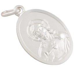 AFP AS-518 Jesus Christ Pendant 925 Sterling Silver, Sterling Silver, No Gemstone