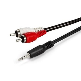 RiteAV 50 Feet 3.5mm Male to Stereo RCA Male Cable