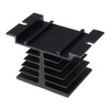 Awxlumv 2Pcs Aluminum Heat Sink SSR Dissipation for Single Phase