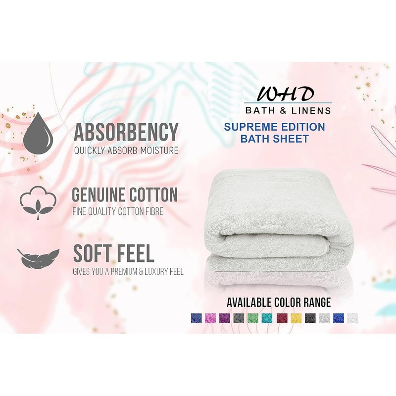 Wholesale Trade Dealz Luxury Super Jumbo Extra Large Bath Sheets