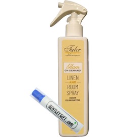 Tyler Candle Company - Spray On Demand - Diva fragrance - 227g / 8oz Pack of 1 w/Bentley stain remover Pen !