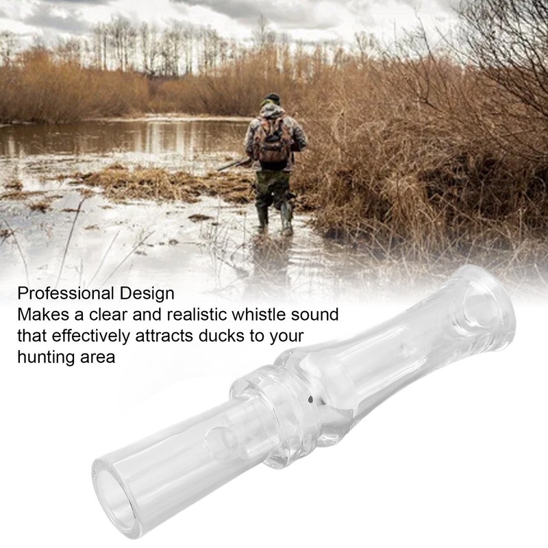 Duck Call Mallard Whistle PVC Duck Hunting Realistic Sound Mouth