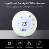 Programmable Smart Digital Thermostat Room Temperature Controller with Round Backlight