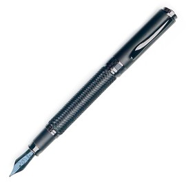 Monteverde Innova Formula M Fountain Pen, Black - Fine Nib, Luxury Pen with PVD Coating, Refillable, JoWo Stainless Steel Nib, Premium Gift Box
