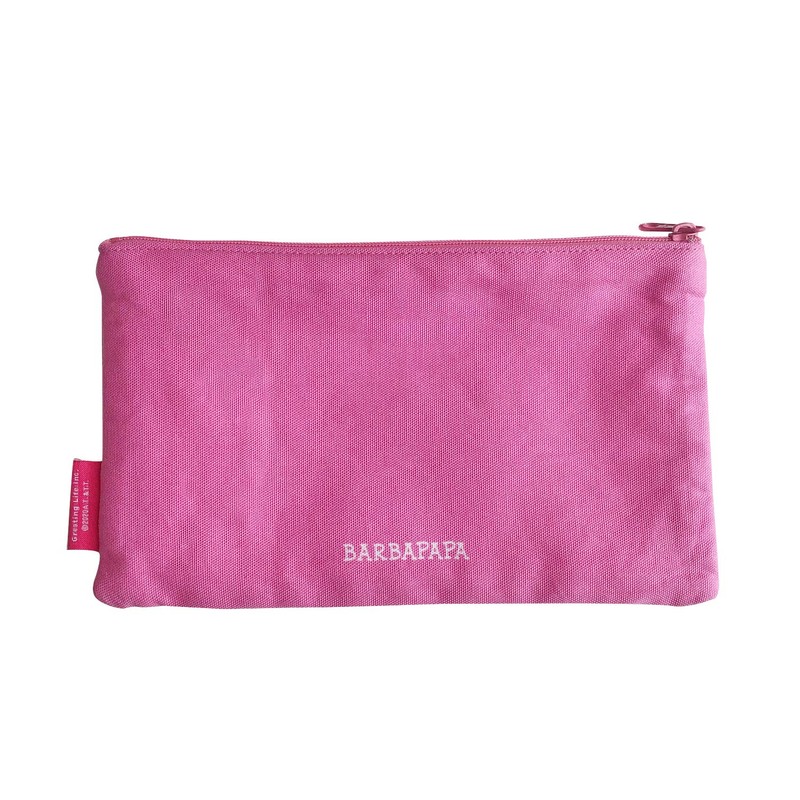 Barbapapa Greeting Life BBZ-226 Antibacterial Multi Pouch, Pink