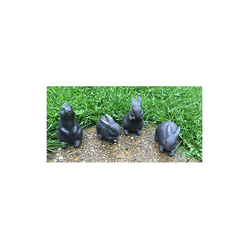 London Ornaments Rabbits set of 4