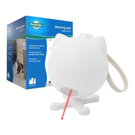 PetSafe Dancing Dot Laser Cat Toy - Interactive Playtime for Cats - 2 Play Modes