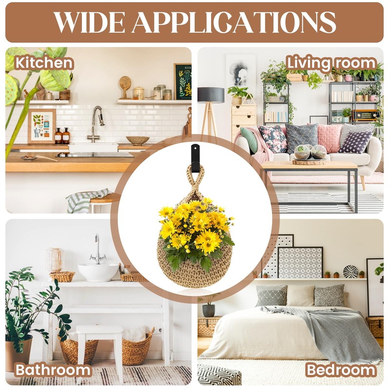 Wall Hanging Baskets for Organizing - 3 Pack Hanging Fruit
