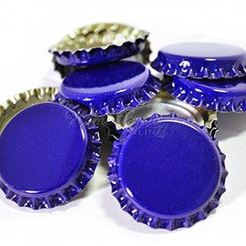 Crown Caps Blue 100pk