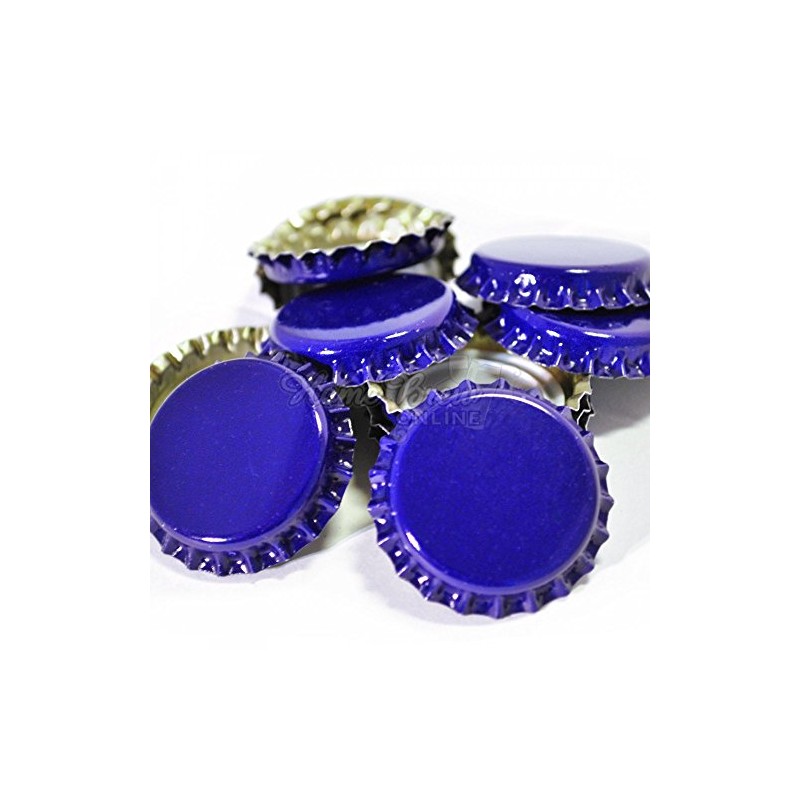 Crown Caps Blue 100pk