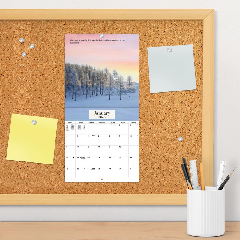 2026 Psalms Mini Wall Calendar
