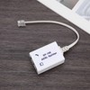 Create idea 2pcs ADSL Filter Splitter Suitable for Telephone Line