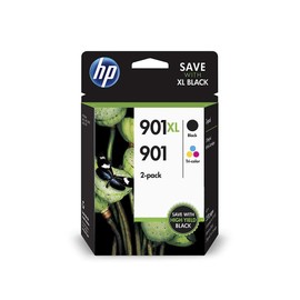 HP 901 Original 2 Printer Cartridges Multipack Blue / Yellow / Magenta / Black