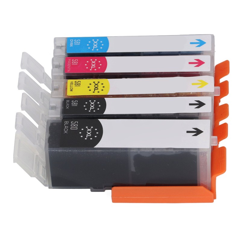 5 Color Printer Ink Cartridge Set Fluent Printing Ink Cartridge