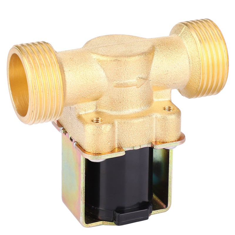 G3/4 Inches Normally Closed Brass Electric Solenoid Valve Male Thread
