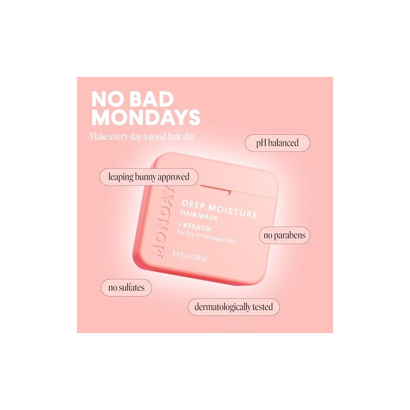 Monday Mascarilla Capilar Hidratación Profunda 250ml