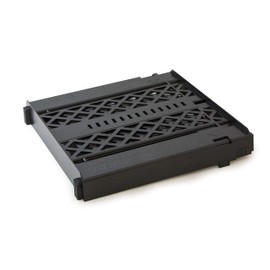 LockerMate Adjust-A-Shelf Locker Shelf, Easy to Use, Extends to Fit Your Locker, Black