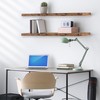 Sorbus Floating Shelves for Wall - 48 Inch Long Bathroom