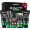 GOWLAVER All In One Men's Skin Care Set Facial Cleanser