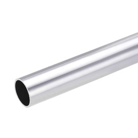 sourcing map 6063 Aluminum Round Tube, 28mm OD 25mm Inner Dia 300mm Length Seamless Straight Tubing