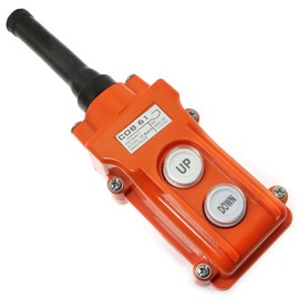E-outstanding COB-61 Hoist Pushbutton Switch 1PC Up-Down Rain Proof Crane Pendant Button