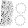 BUGUUYO Polishing Media Abrasive Ceramic Triangle Abrasive DIY Jewelry Tumbling