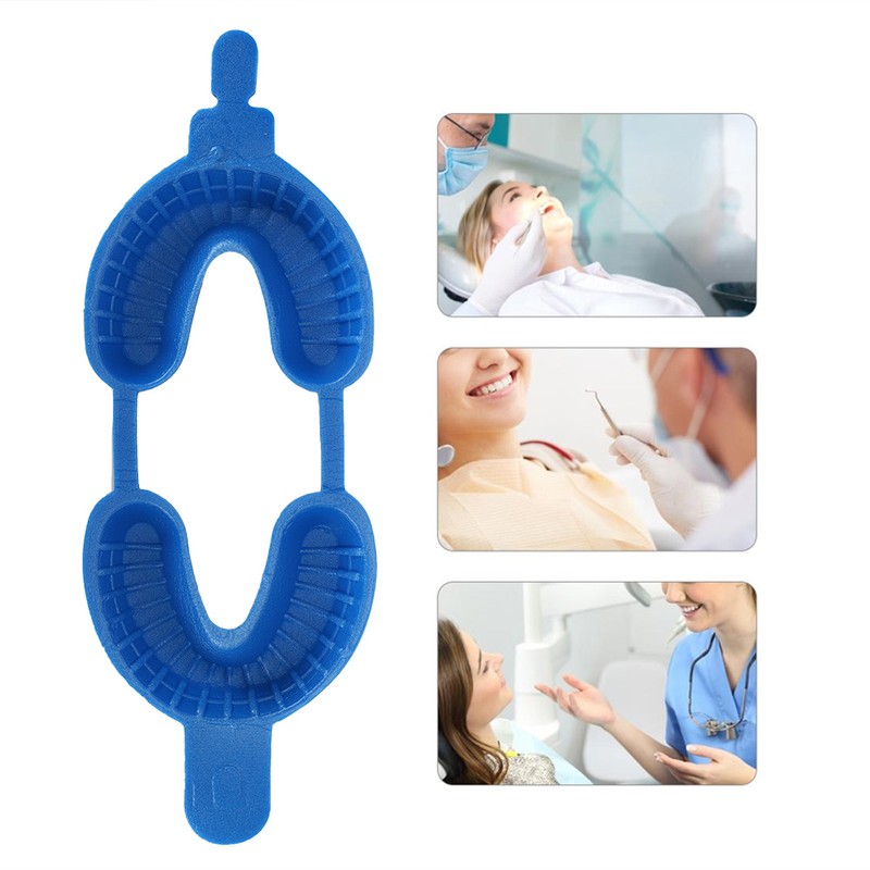 50Pcs/Set Disposable Fluoride Tray Dual Arch Trays Dental Accessory ToolsL
