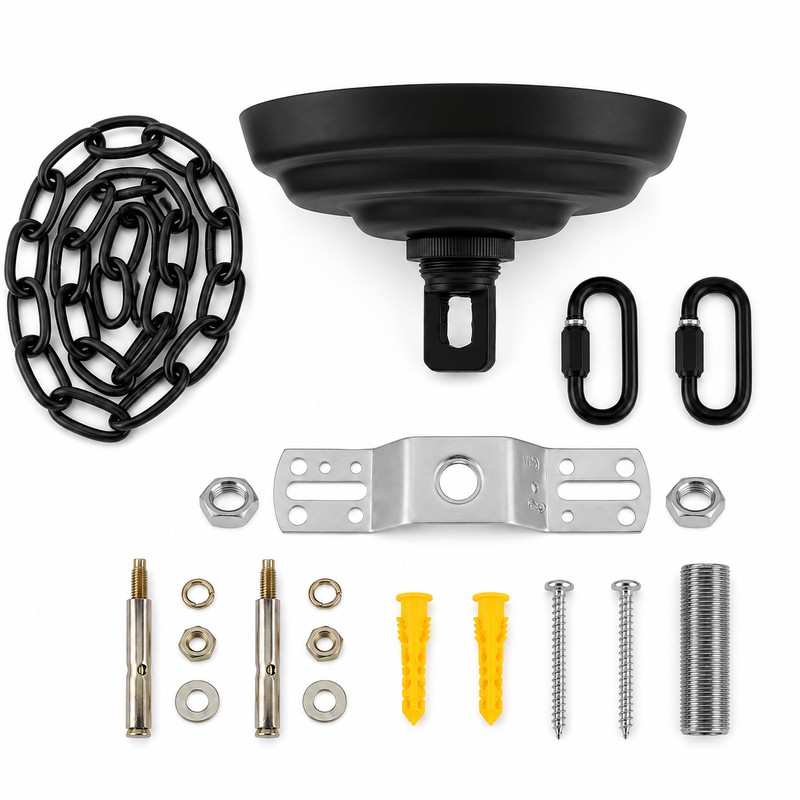 Heavy Duty Canopy Kit with 3.2FT Pendant Light Chain -