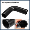 INFINAUTO 48mm 1.89" ID 90 Degree Elbow Silicone Reducer Hose