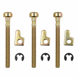 3-Pack Chain Tensioner Adjuster Screw Kit Replaces 530016110 530015826 530069611 Compatible with Poulan Craftsman Husqvarna Chainsaws