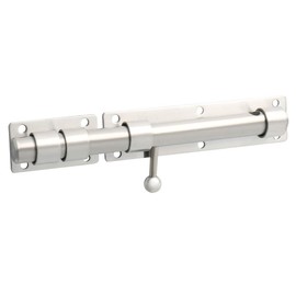 SAYAYO EMS9200-LS Door Bolt Bolt Stainless Steel Lock Lock Gate Bolt Lockable 230 mm Latch for Gate, Window, Fence