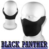 Neoprene Black Panther Half Mask - Airsoft - Paintball -